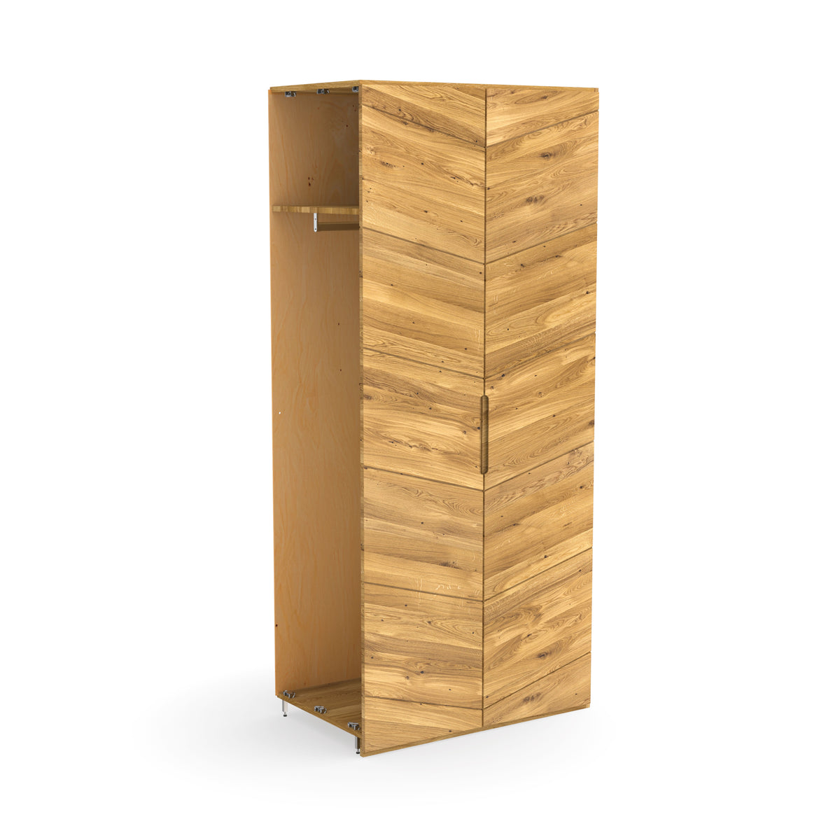 Kleiderschrank Modul Prenzlauer Berg - Erweiterung 100cm – ekomia