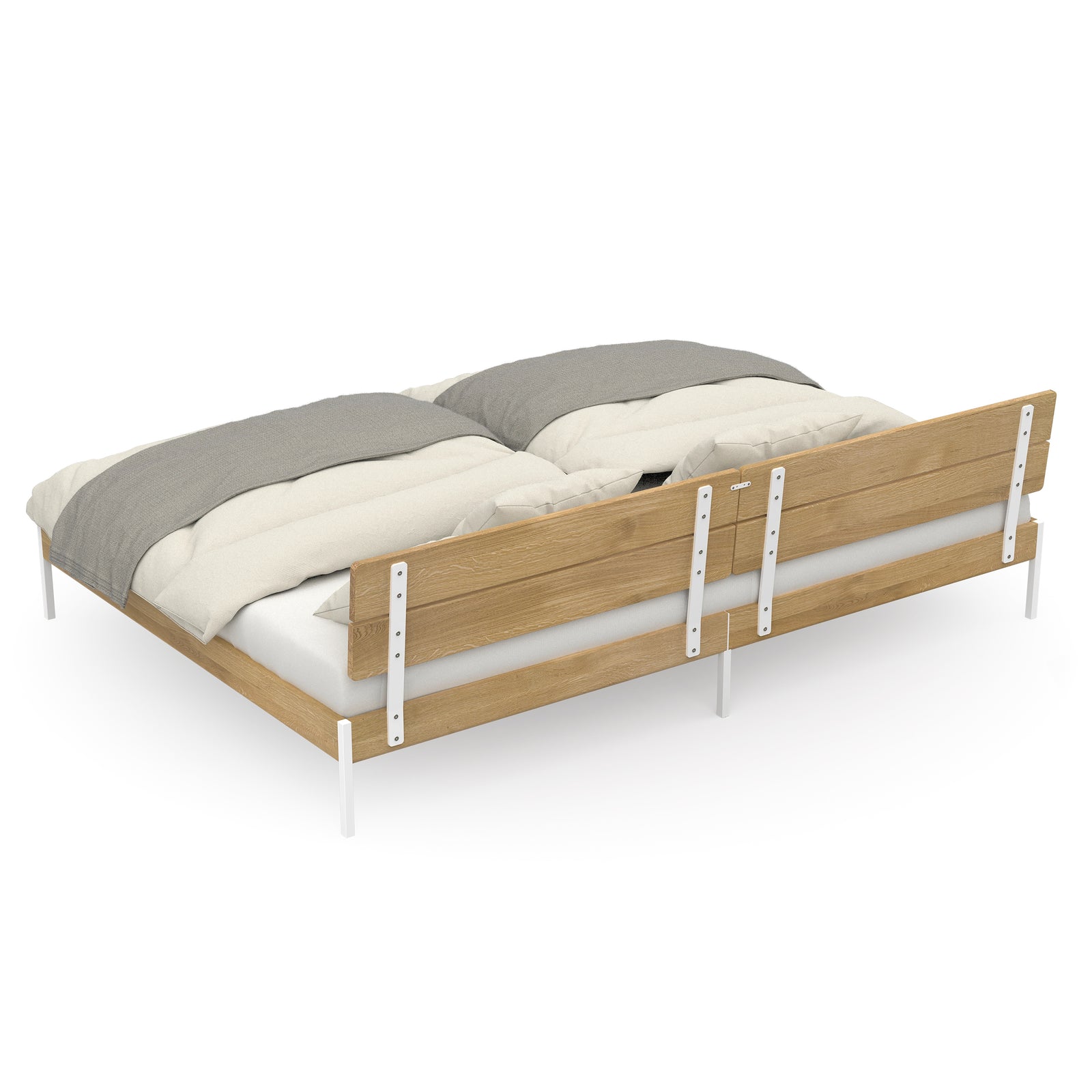 Aus einem Bett macht Zwei. Familienbett 2 in 1
