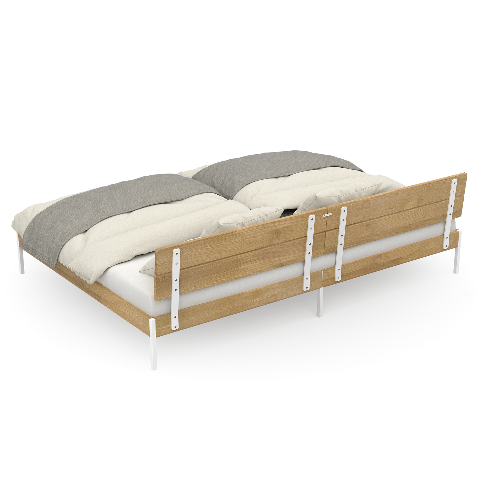 Aus einem Bett macht Zwei. Familienbett 2 in 1