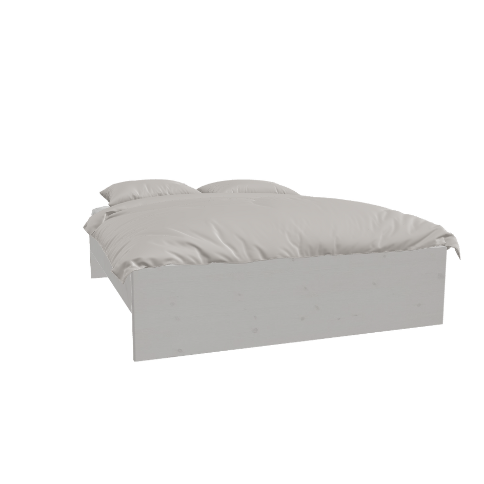 3D Objekt Bett Lade Minimal