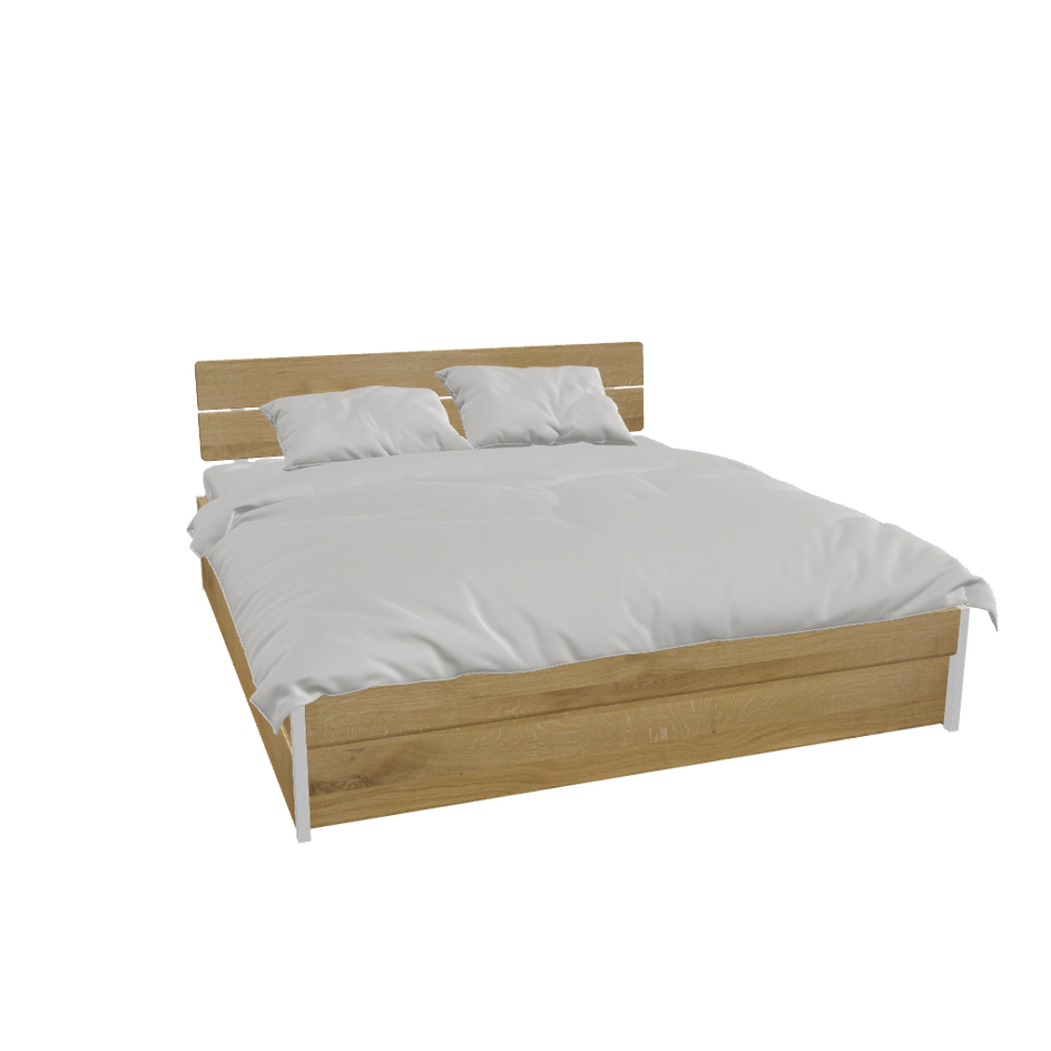 3D Objekt Bett Luna Storage