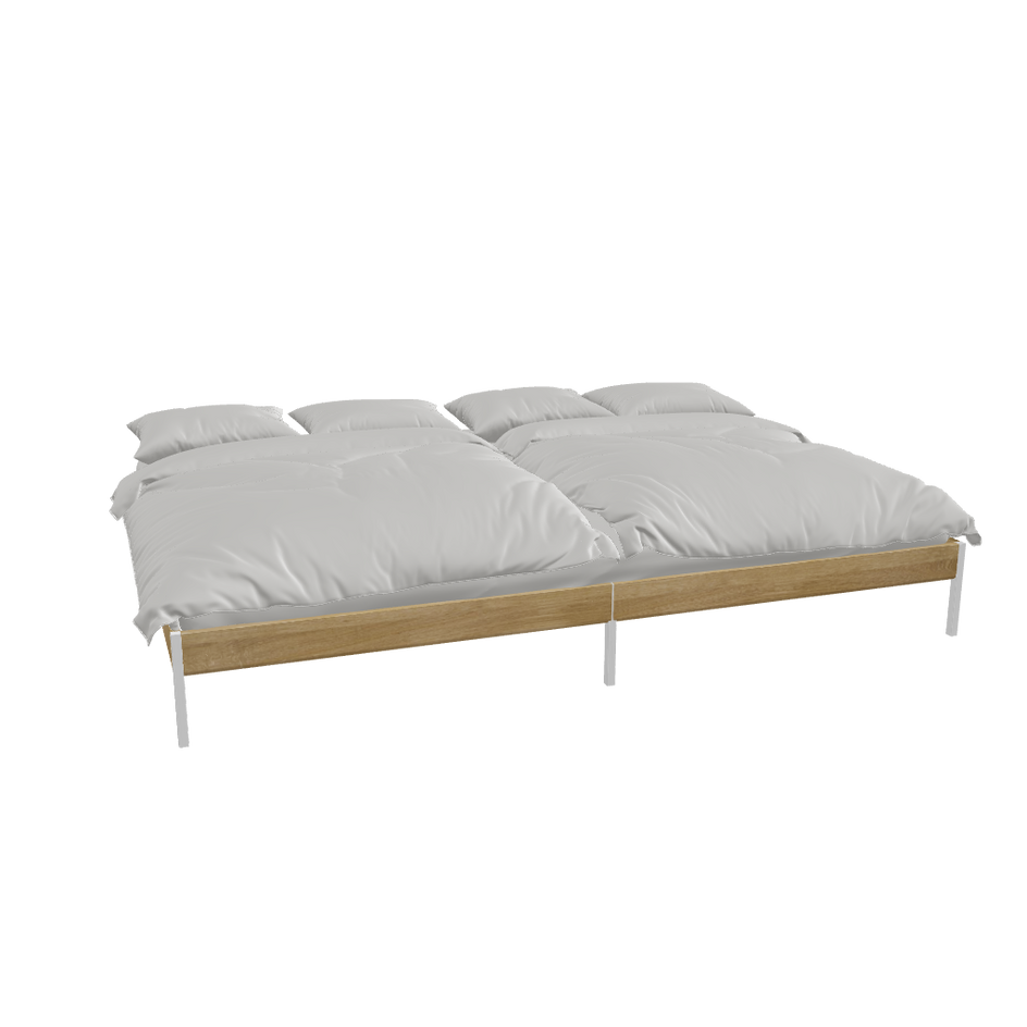 3D Objekt Familiebed Luna Minimal