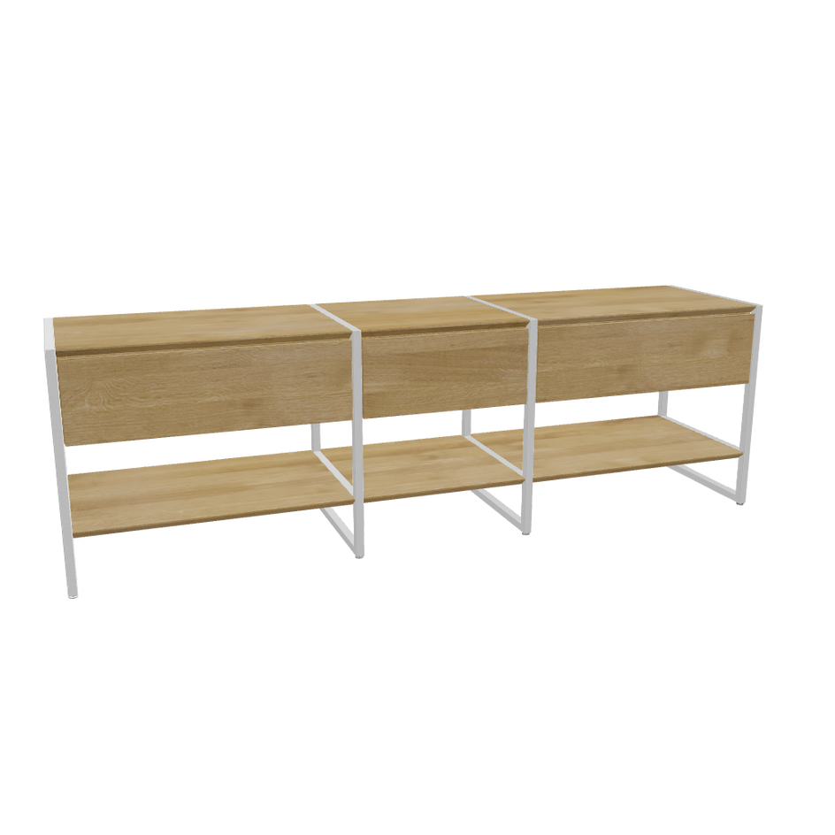 3D Model Meuble bas Wega Slide