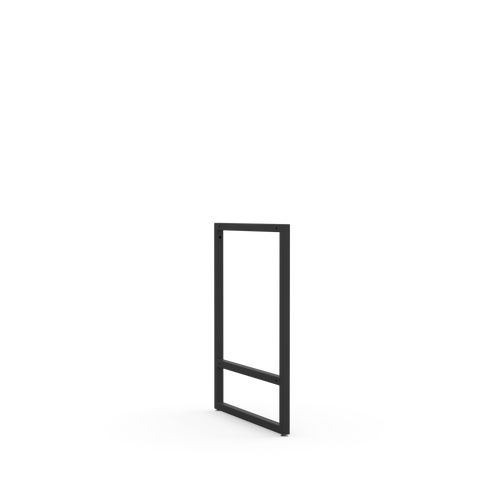 Wega Center 520 schwarz fair produziert Metall Lowboard fair produziert in Europa