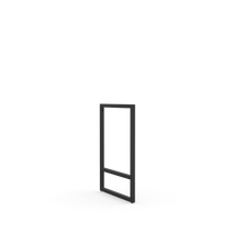 Wega Center 520 schwarz fair produziert Metall Lowboard fair produziert in Europa
