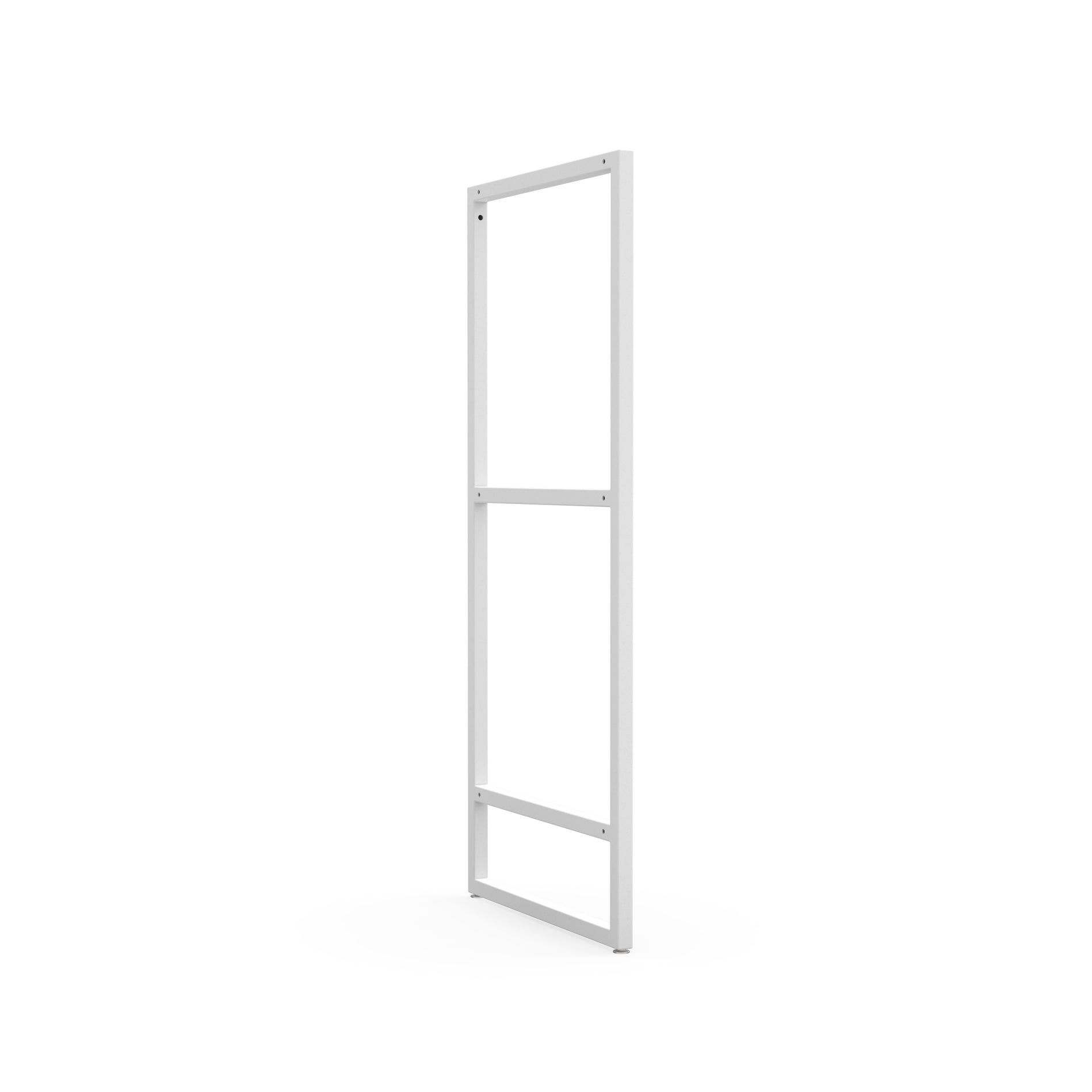 Regalmodul Wega Center 900 für Kombinationsvarianten für ein zeitloses Highboard aus Metall und massivem Eichenholz 