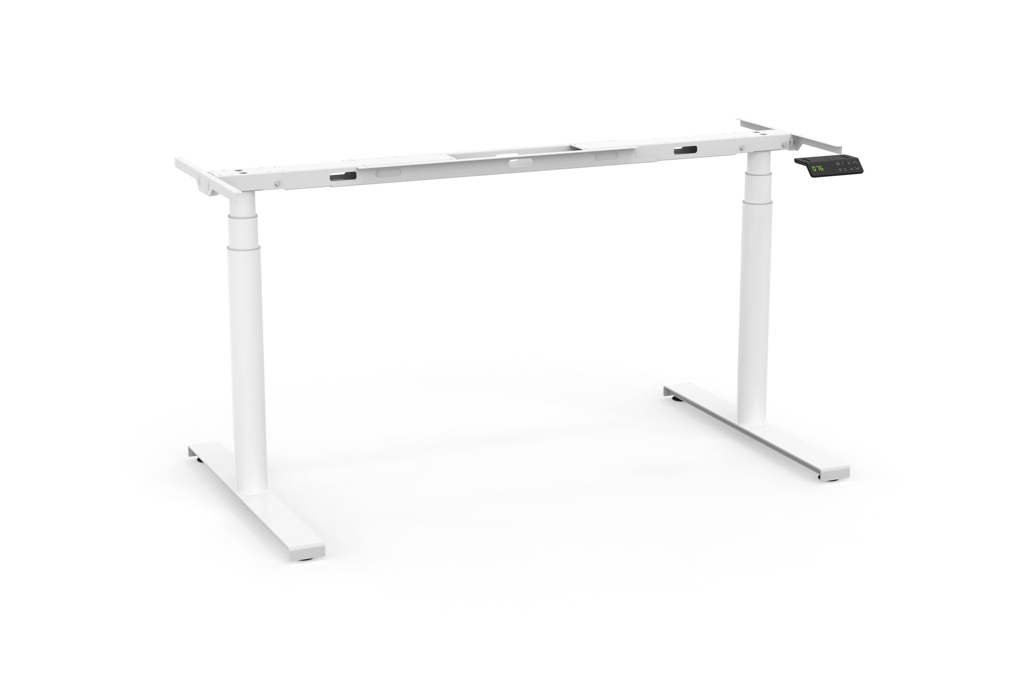Height Adjustable Table Frame Levi White