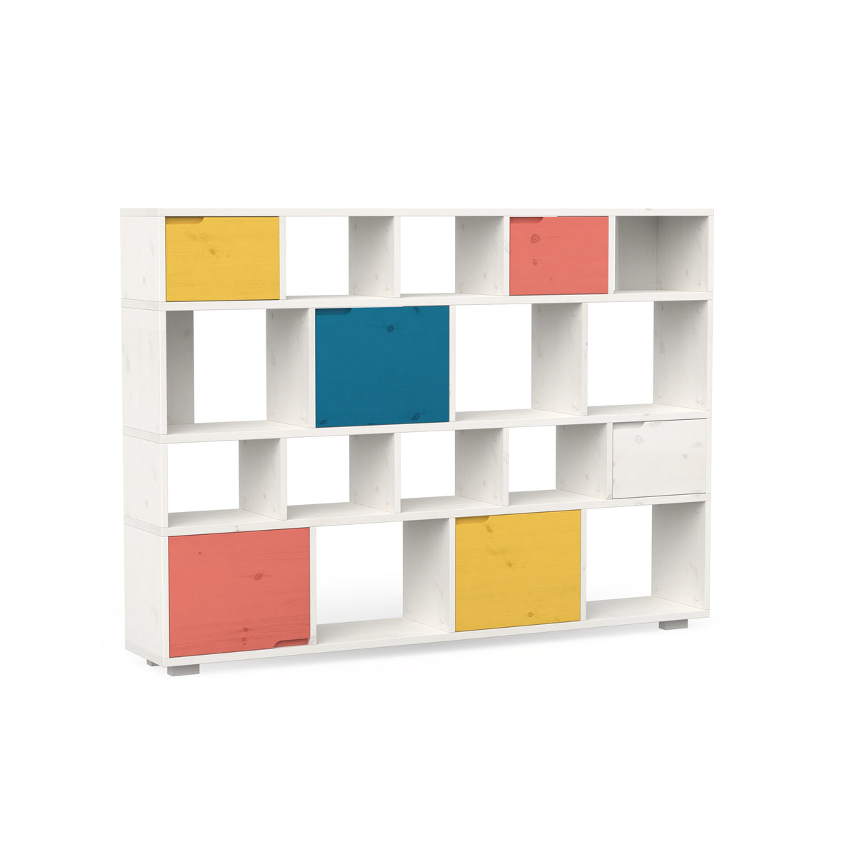 Regal Alma M aus Massivholz - vielseitig & praktisch - 140cm / 180cm – ekomia
