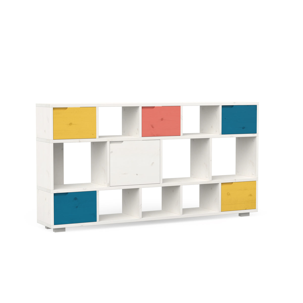 Regal Alma S aus Massivholz - kompakt & stilvoll - 140cm / 180cm – ekomia