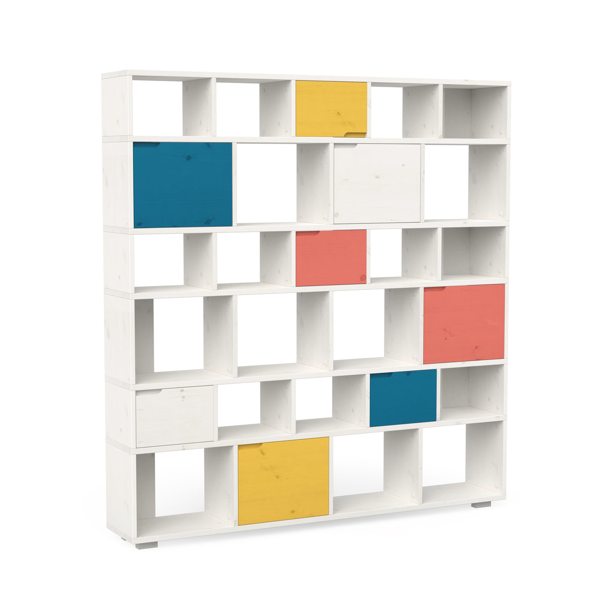 Regal Alma XL aus Massivholz - maximaler Stauraum - 140cm / 180cm – ekomia