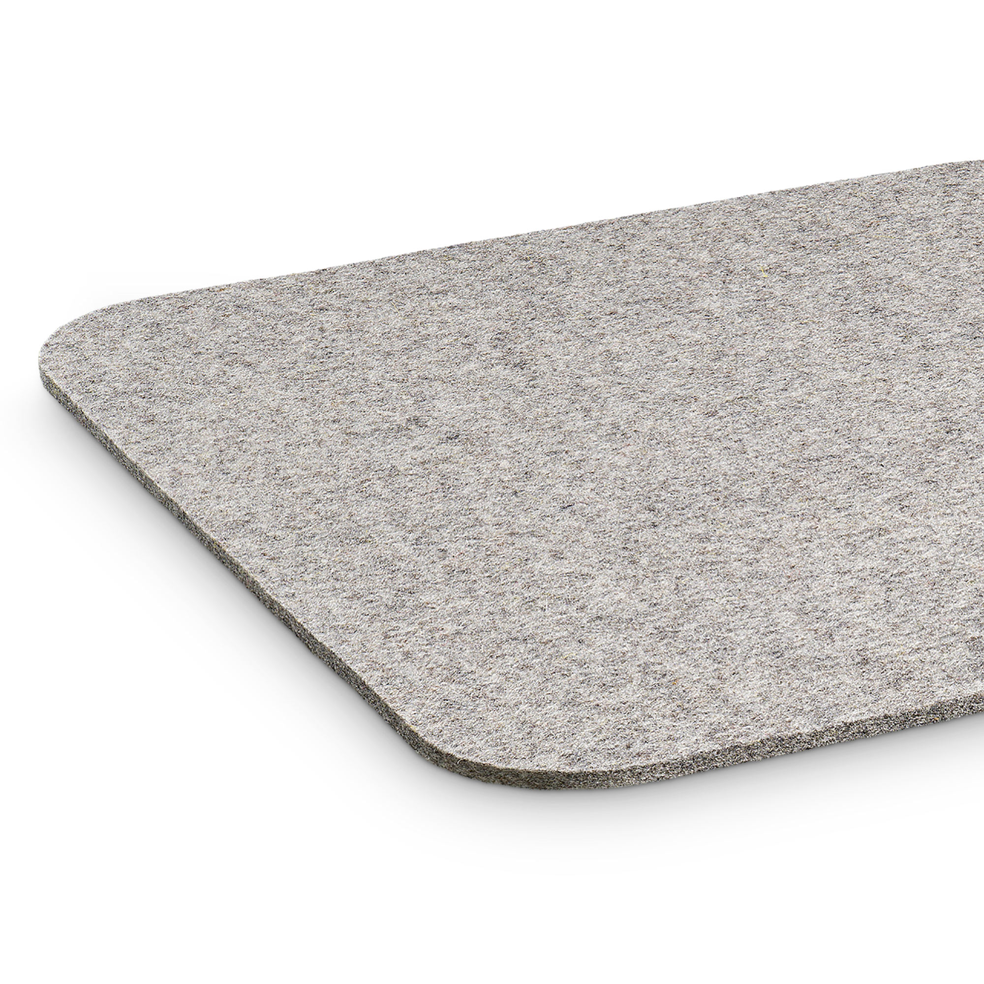 Eckige Sitzauflage aus hochwertiger Merino-Schafwolle