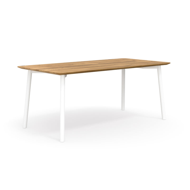 Dining Table Aurora White Wild Oak