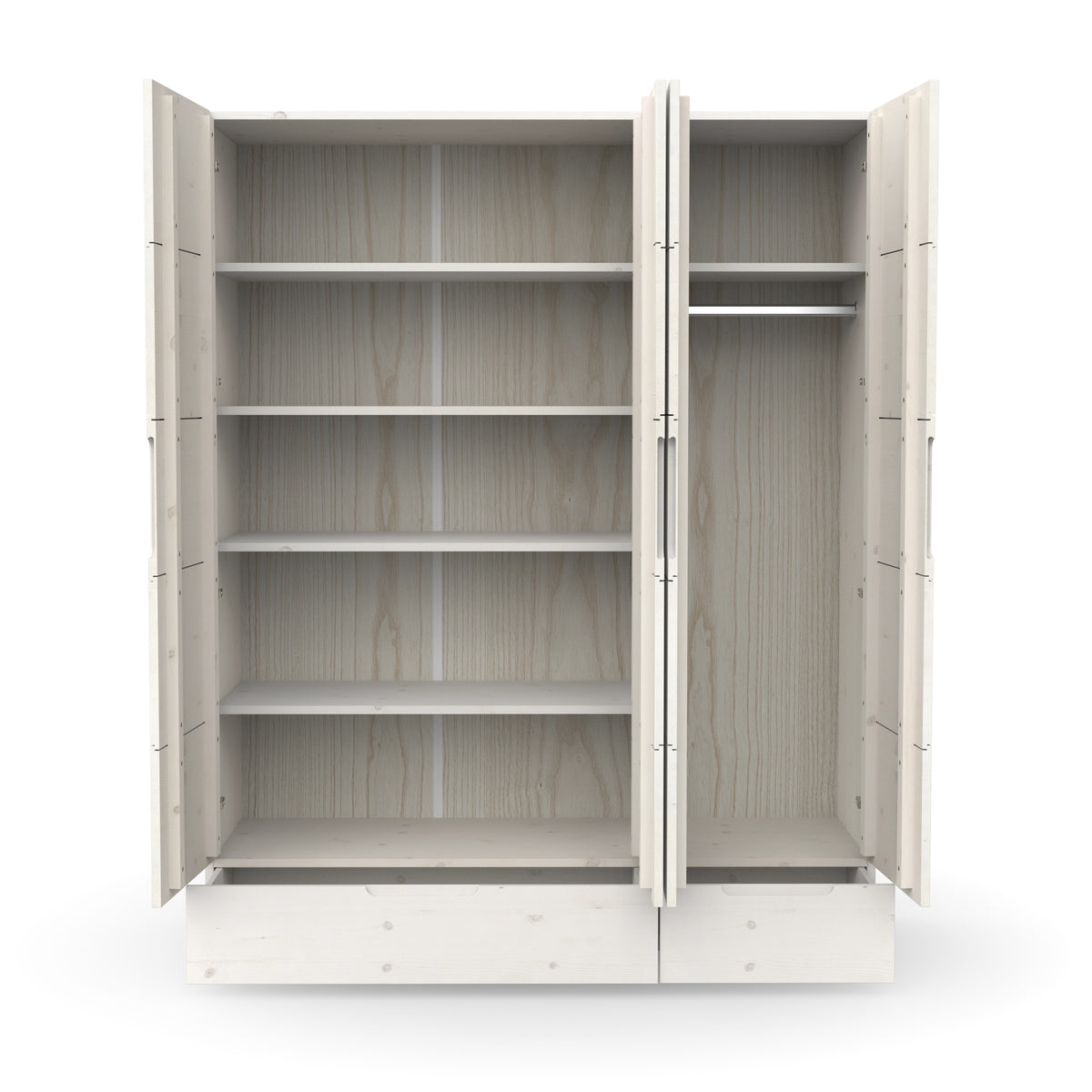 Kleiderschrank Enorm L aus Massivholz