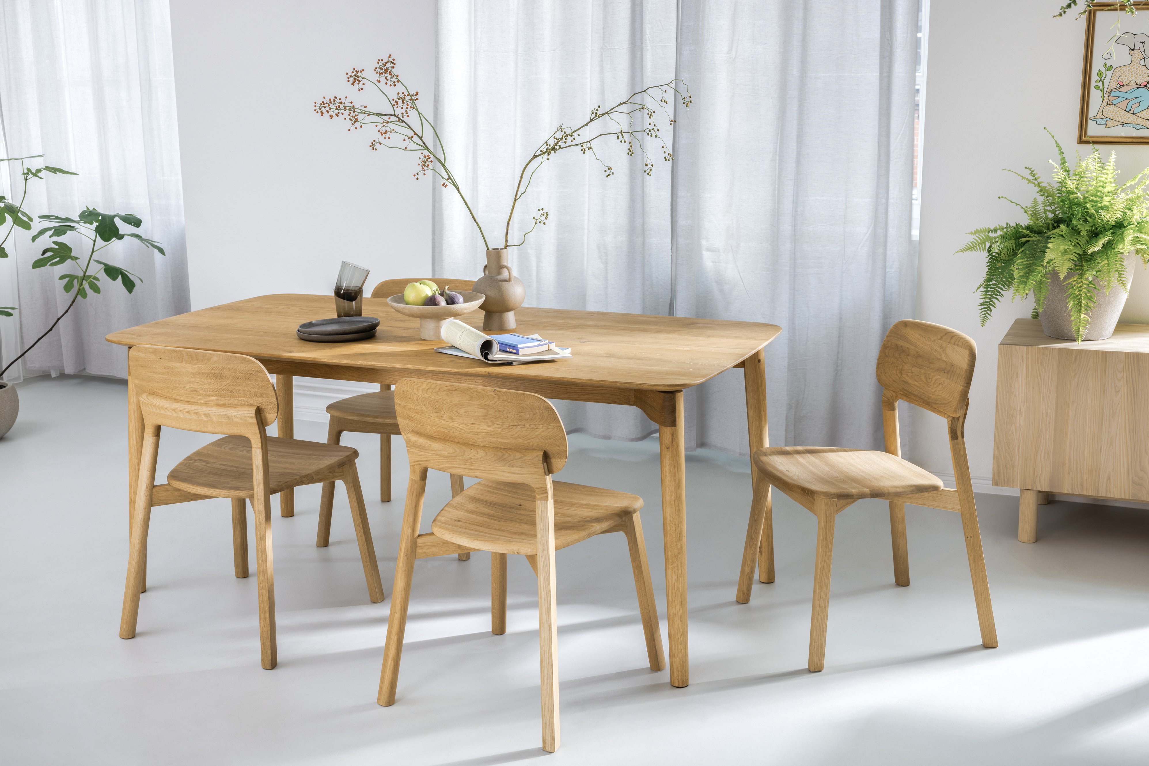 esszimmerstühle aus massivholz » polster, design | ekomia