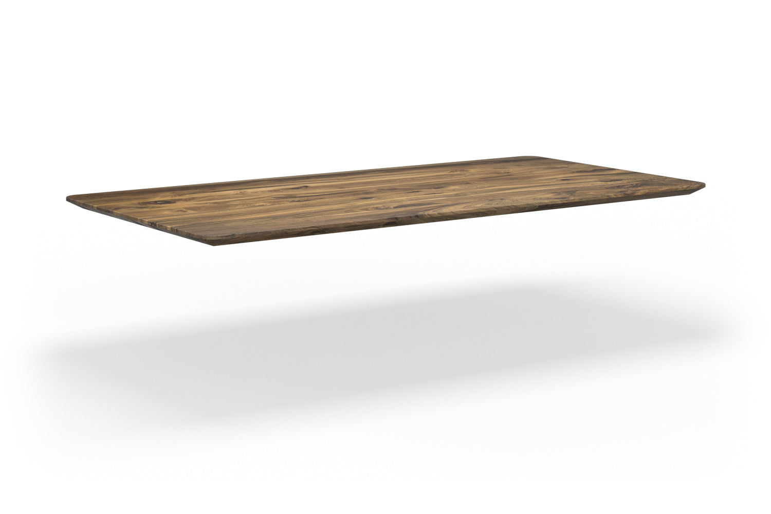 Tischplatte Plattform aus Massivholz Nussbaum nach Maß von ekomia
